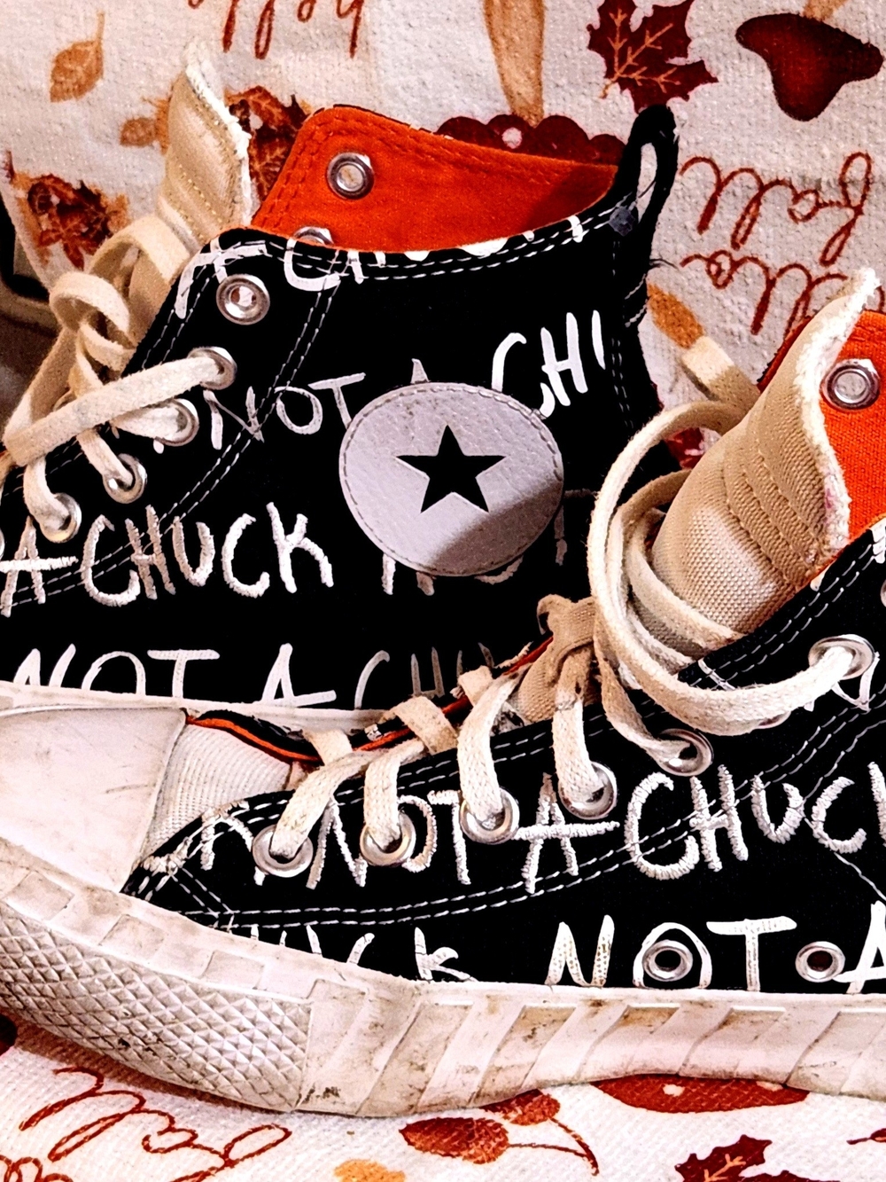Converse Kids Black 'Not A Chuck' High-Top Sneakers